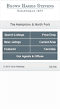 Mobile Screenshot of bhshamptons.com
